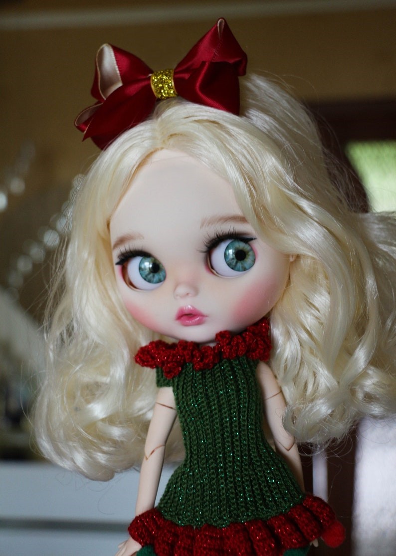 Lillian – Custom Blythe Doll One-Of-A-Kind OOAK Custom OOAK Blythe Doll