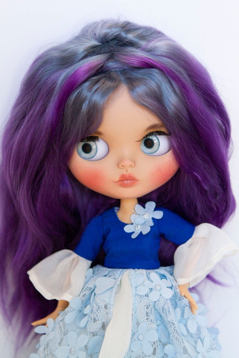 มีอา – Custom Blythe ตุ๊กตา OOAK ที่ไม่เหมือนใคร Custom โอ๊ค Blythe ตุ๊กตา