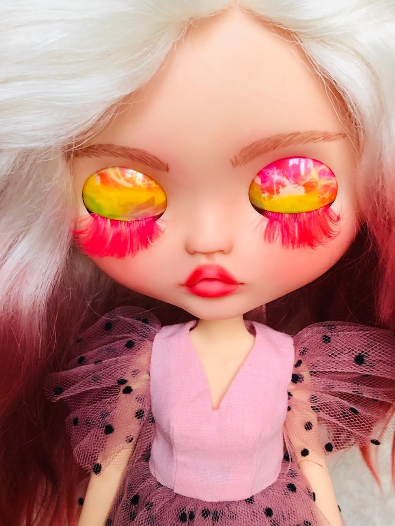 Mildred – Custom Blythe Doll One-Of-A-Kind OOAK Custom OOAK Blythe Doll