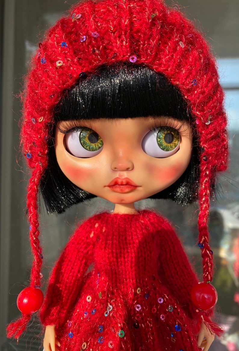 Odessa – Custom Blythe Doll One-Of-A-Kind OOAK Custom OOAK Blythe Doll