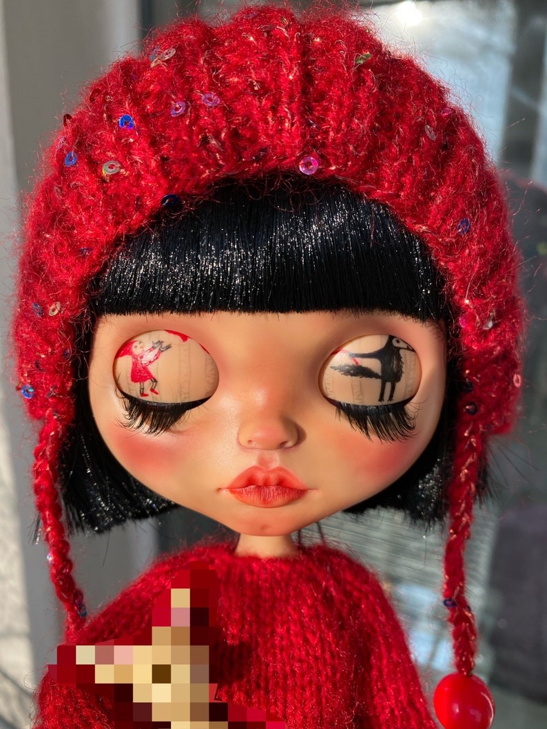 Odessa – Custom Blythe Doll One-Of-A-Kind OOAK Custom OOAK Blythe Doll