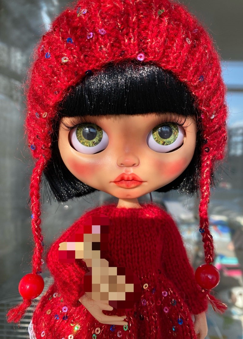 Odessa – Custom Blythe Doll One-Of-A-Kind OOAK Custom OOAK Blythe Doll