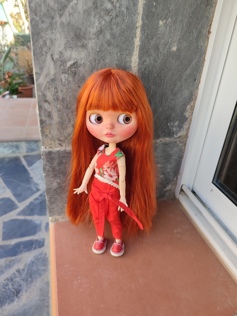 Sofia – Custom Blythe Doll One-Of-A-Kind OOAK Custom OOAK Blythe Doll