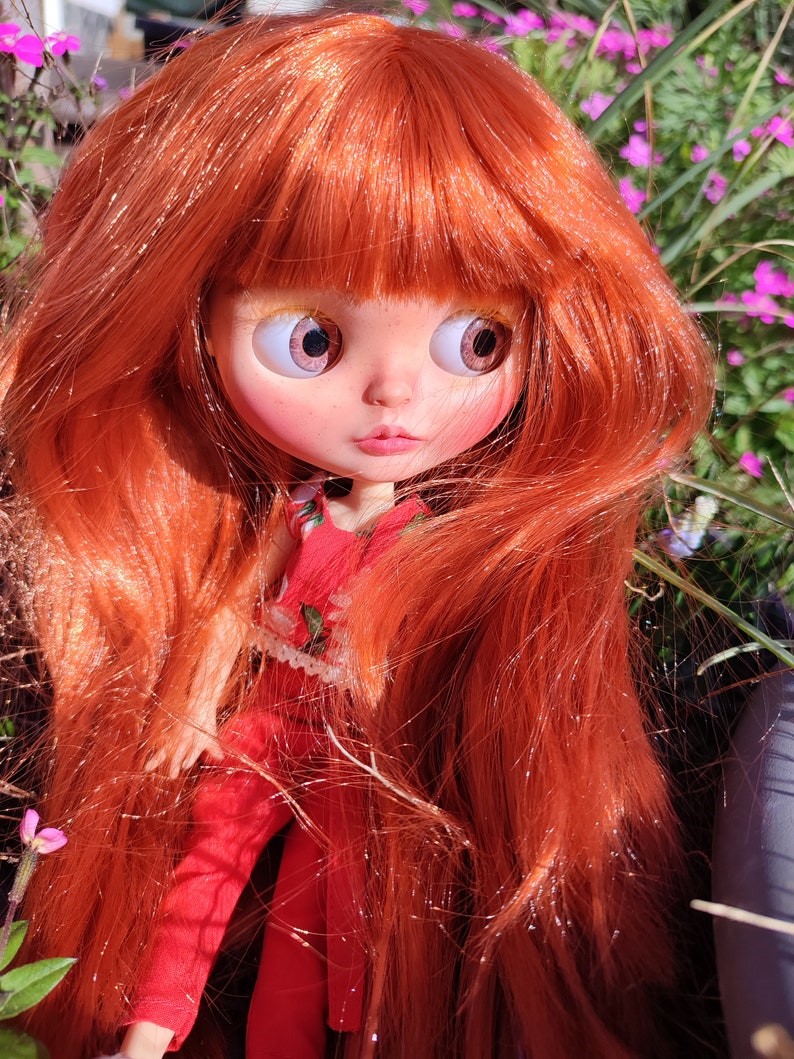 Sofia – Custom Blythe Doll One-Of-A-Kind OOAK Custom OOAK Blythe Doll