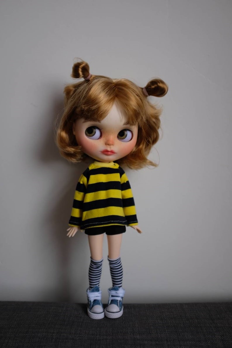 Alice – Custom Blythe Doll One-Of-A-Kind OOAK Custom OOAK Blythe Doll