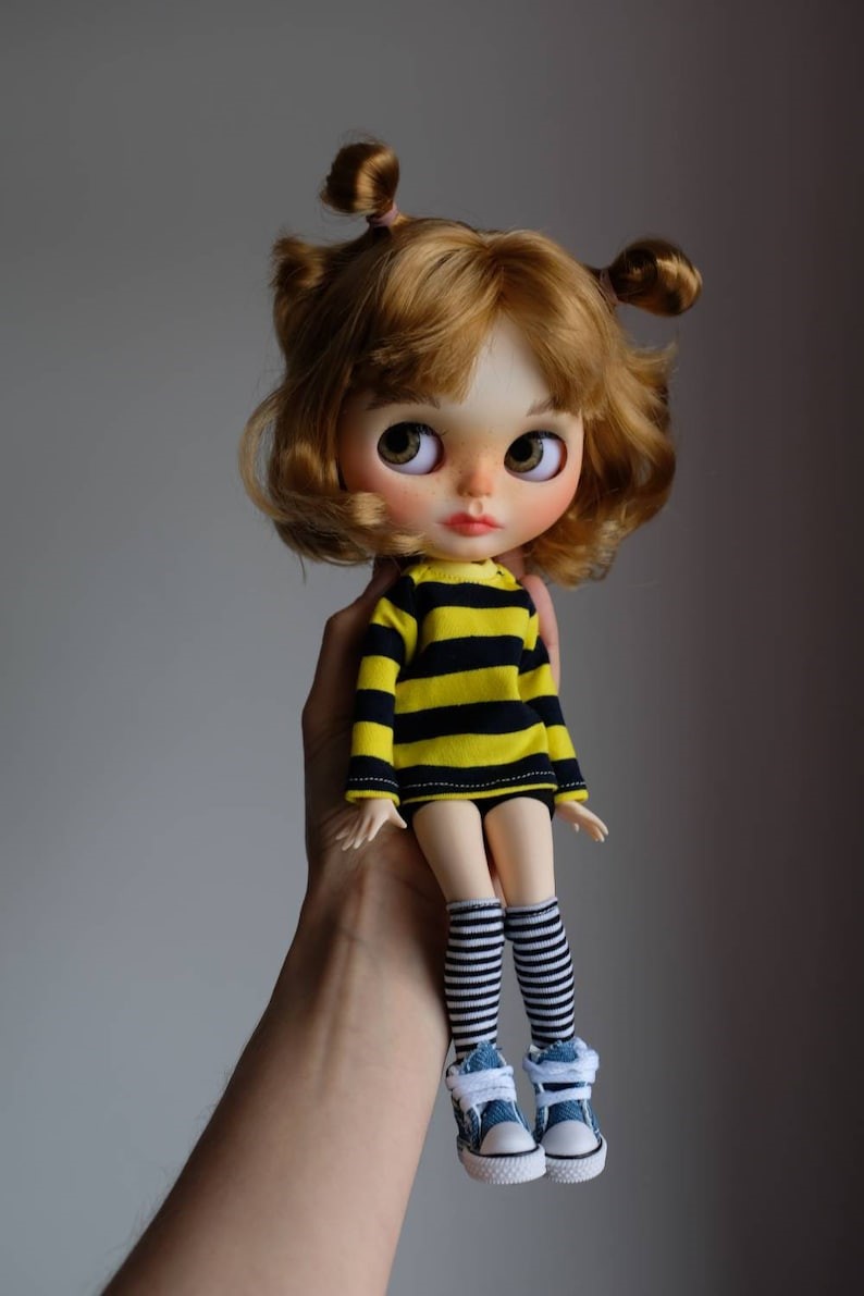 Alice – Custom Blythe Doll One-Of-A-Kind OOAK Custom OOAK Blythe Doll