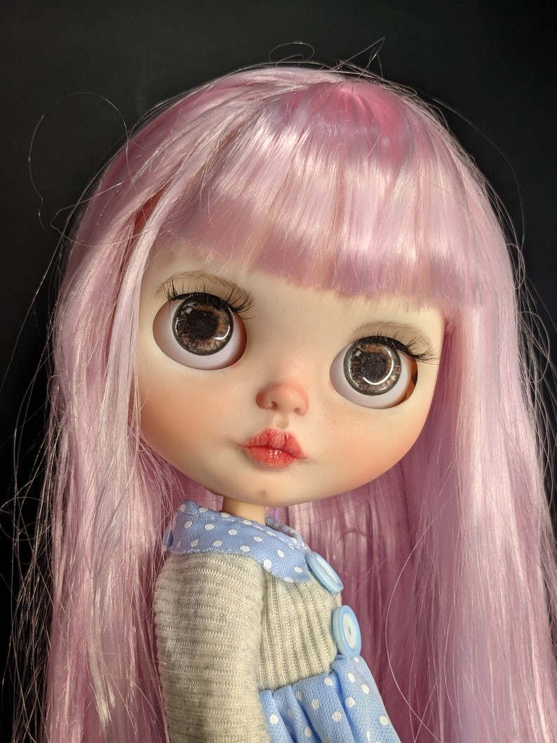 Alicia - Custom Blythe Kukulla OOAK Një-Një-Një Custom Lisi Blythe kukull
