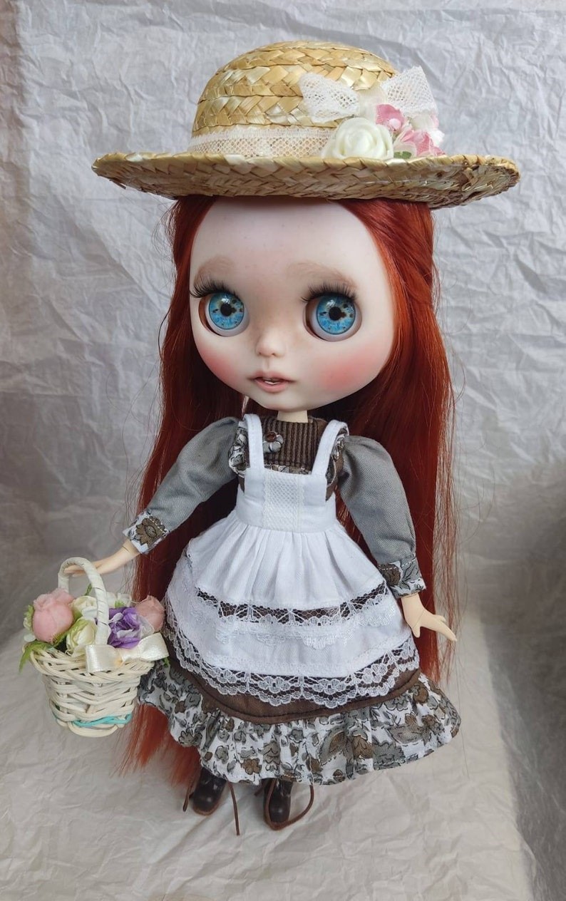 angelo – Custom Blythe Bambola unica nel suo genere OOAK Custom OOAK Blythe Bambola