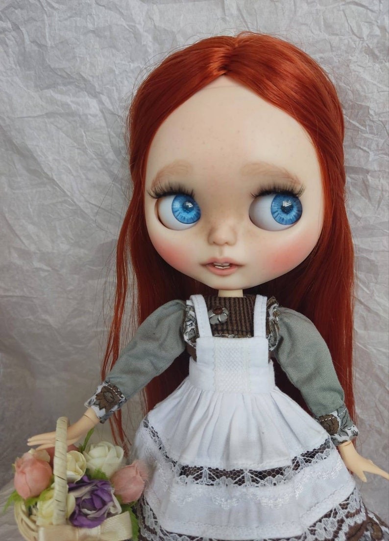 angelo – Custom Blythe Bambola unica nel suo genere OOAK Custom OOAK Blythe Bambola
