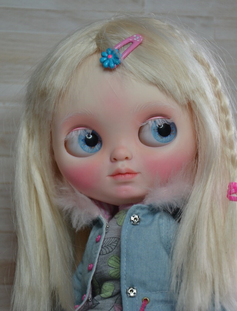 Audrey – Custom Blythe Doll One-Of-A-Kind OOAK Custom OOAK Blythe Doll