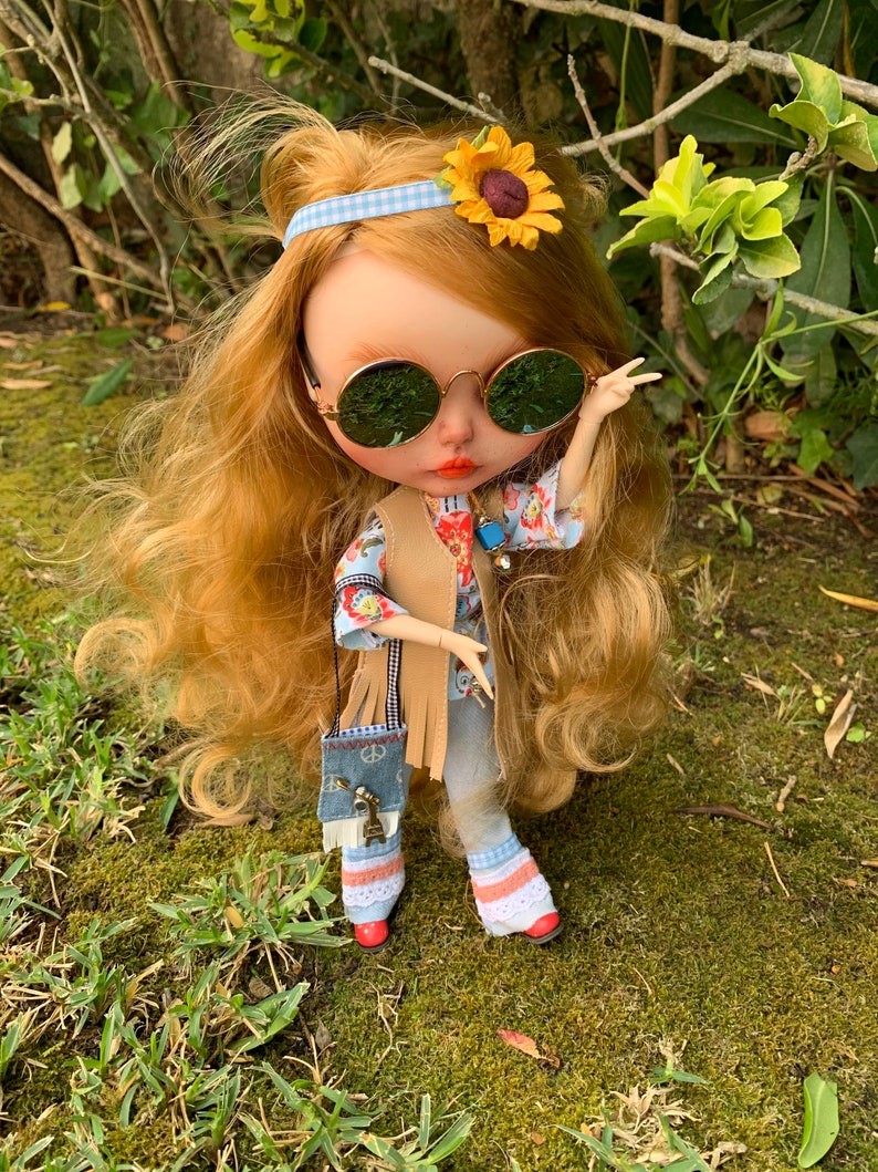 Bella - Custom Blythe Poupée Unique OOAK Custom OOAK Blythe Doll