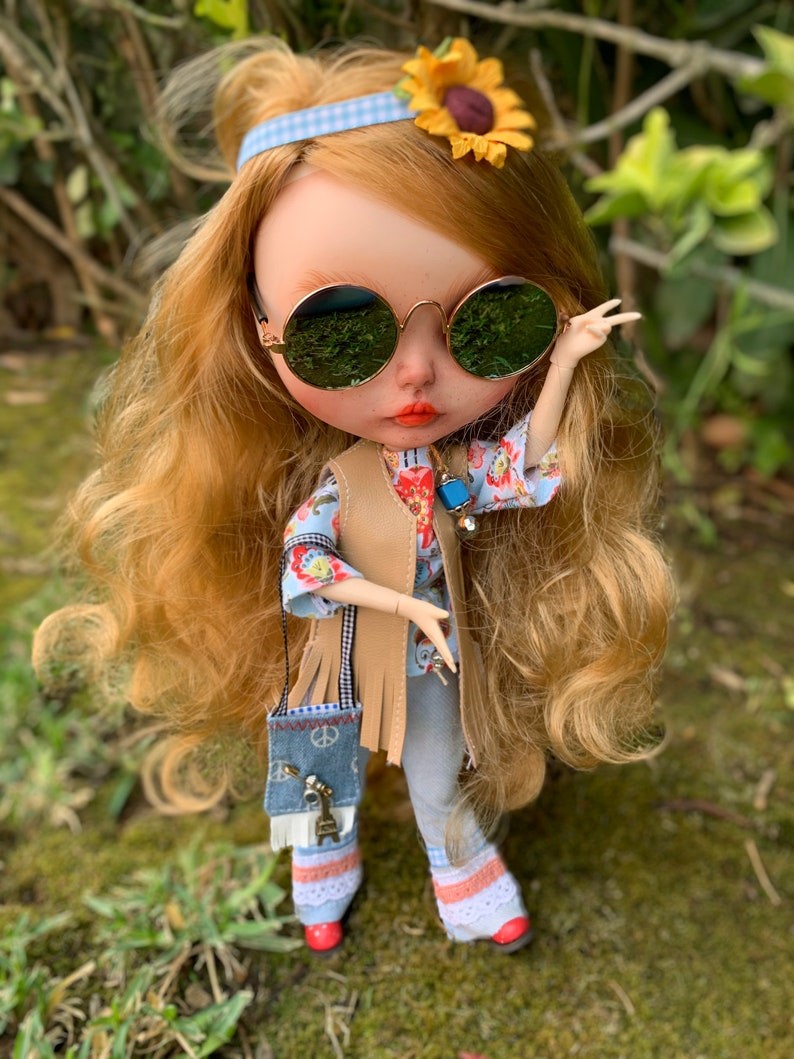 Bella - Custom Blythe Poupée Unique OOAK Custom OOAK Blythe Doll