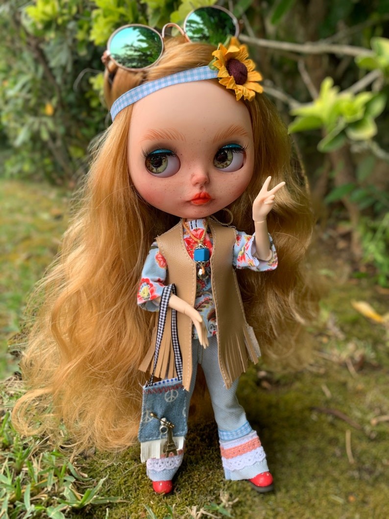 Bella - Custom Blythe Poupée Unique OOAK Custom OOAK Blythe Doll