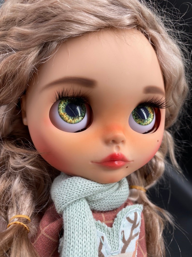 Charleigh - Custom Blythe Poupée Unique OOAK Custom OOAK Blythe Doll