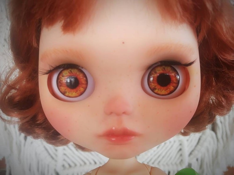 Genesis - Custom Blythe Doll OOAK Un-o-Garedig Custom derw Blythe Doll
