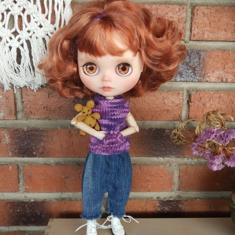Genesis – Custom Blythe Doll One-Of-A-Kind OOAK Custom OOAK Blythe Doll