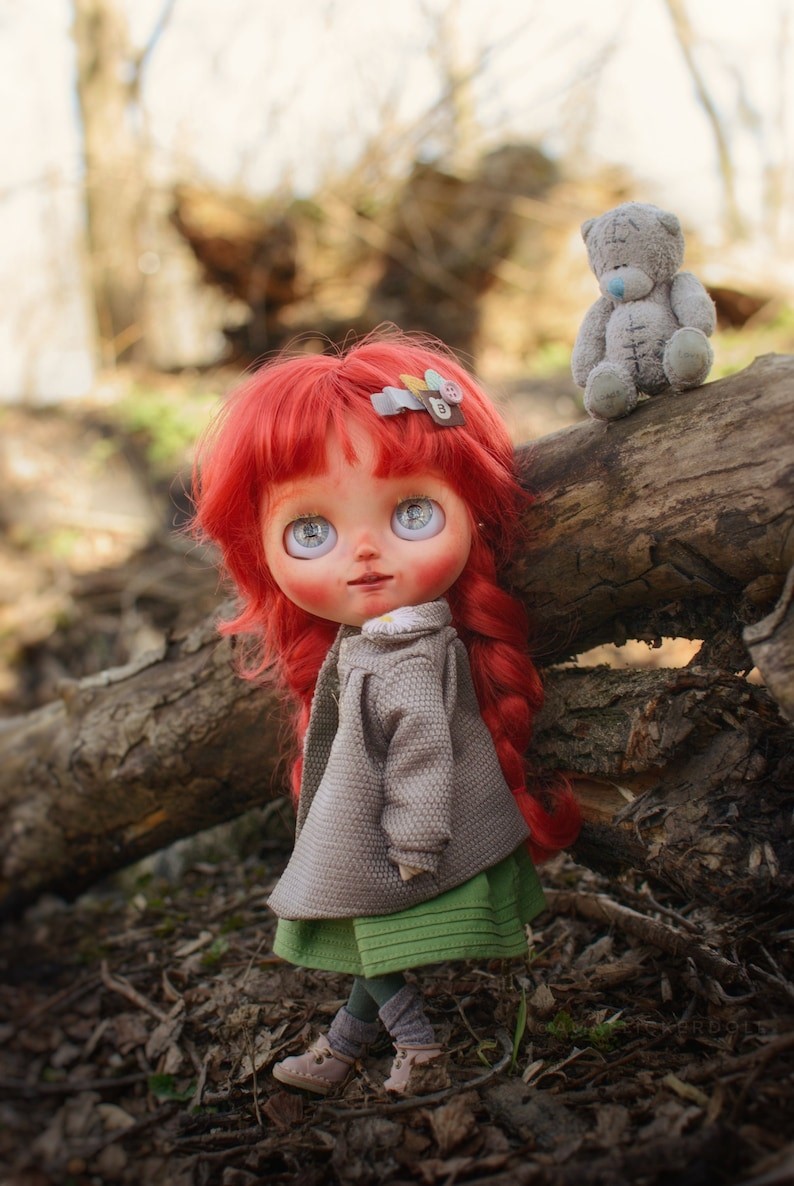 Kinsley – Custom Blythe Doll One-Of-A-Kind OOAK Custom OOAK Blythe Doll