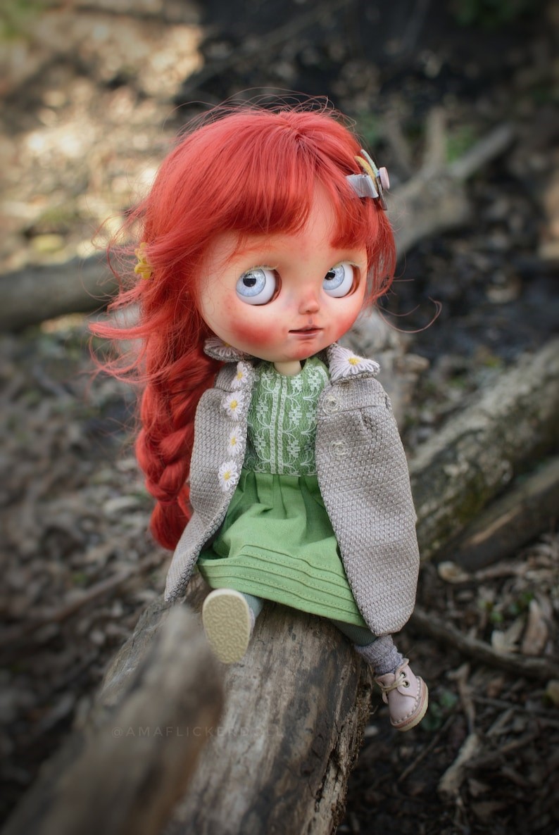 Kinsley – Custom Blythe Doll One-Of-A-Kind OOAK Custom OOAK Blythe Doll