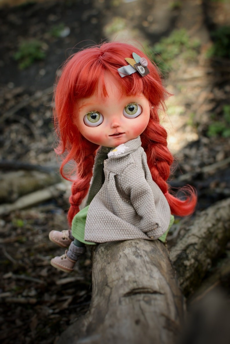 Kinsley – Custom Blythe Doll One-Of-A-Kind OOAK Custom OOAK Blythe Doll