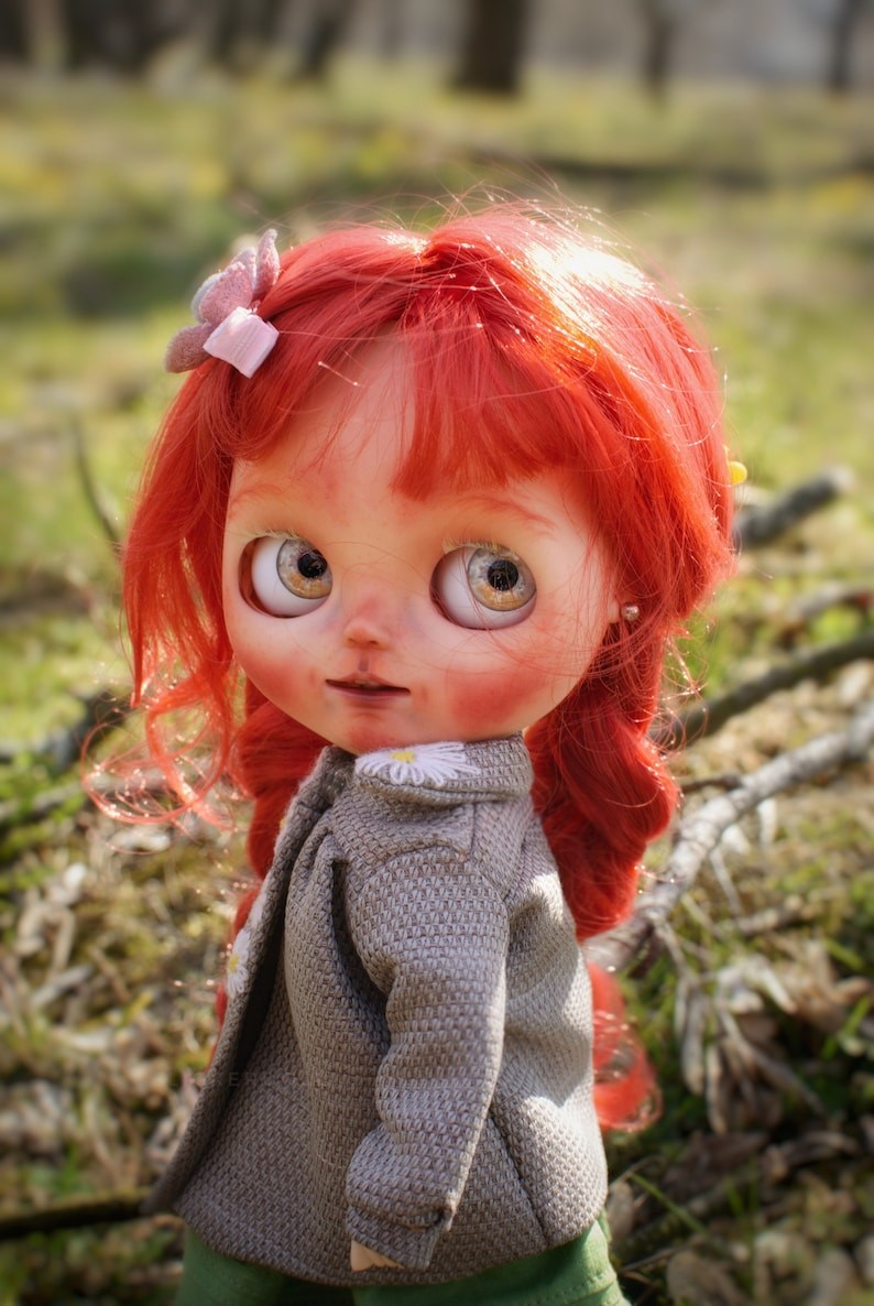 Kinsley – Custom Blythe Doll One-Of-A-Kind OOAK Custom OOAK Blythe Doll