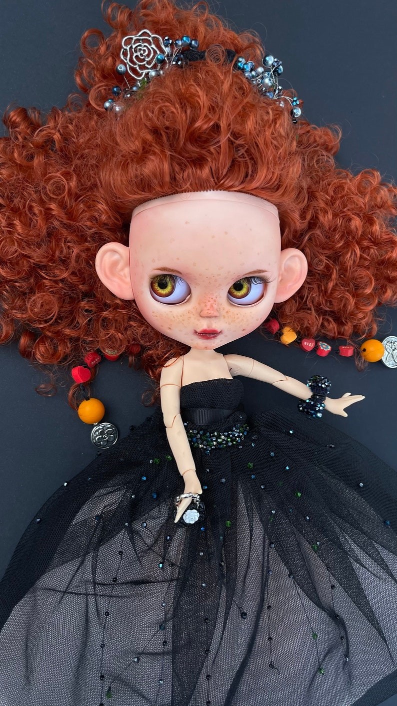 Luciana – Custom Blythe Doll One-Of-A-Kind OOAK Custom OOAK Blythe Doll
