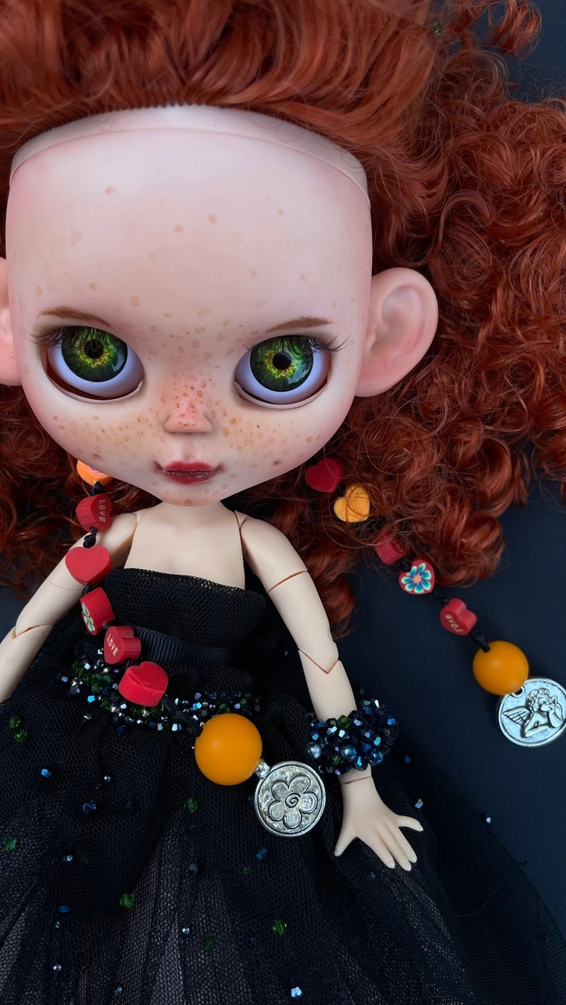 Luciana – Custom Blythe Doll One-Of-A-Kind OOAK Custom OOAK Blythe Doll