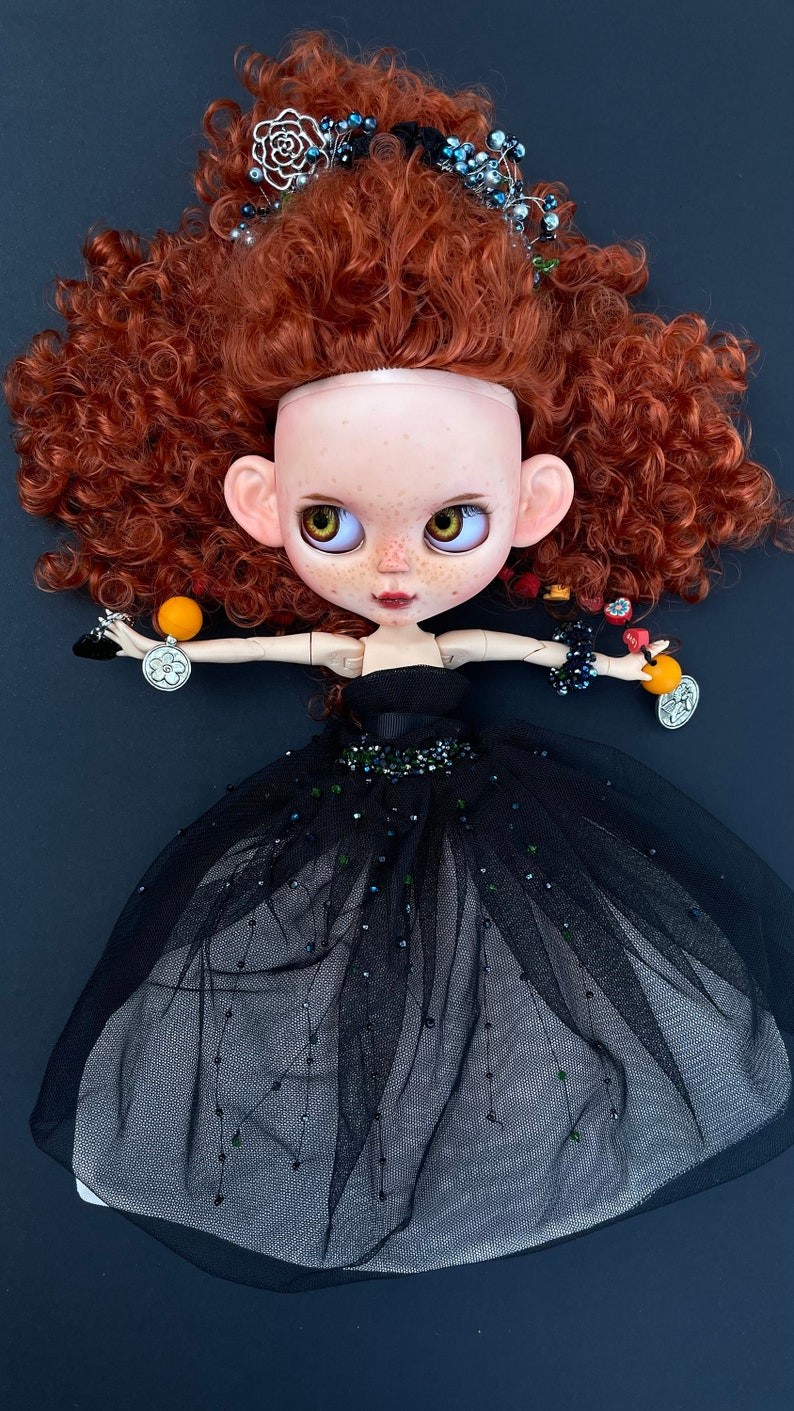 Luciana – Custom Blythe Doll One-Of-A-Kind OOAK Custom OOAK Blythe Doll