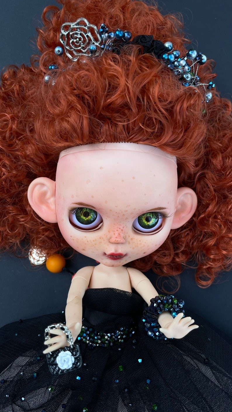 Luciana – Custom Blythe Doll One-Of-A-Kind OOAK Custom OOAK Blythe Doll