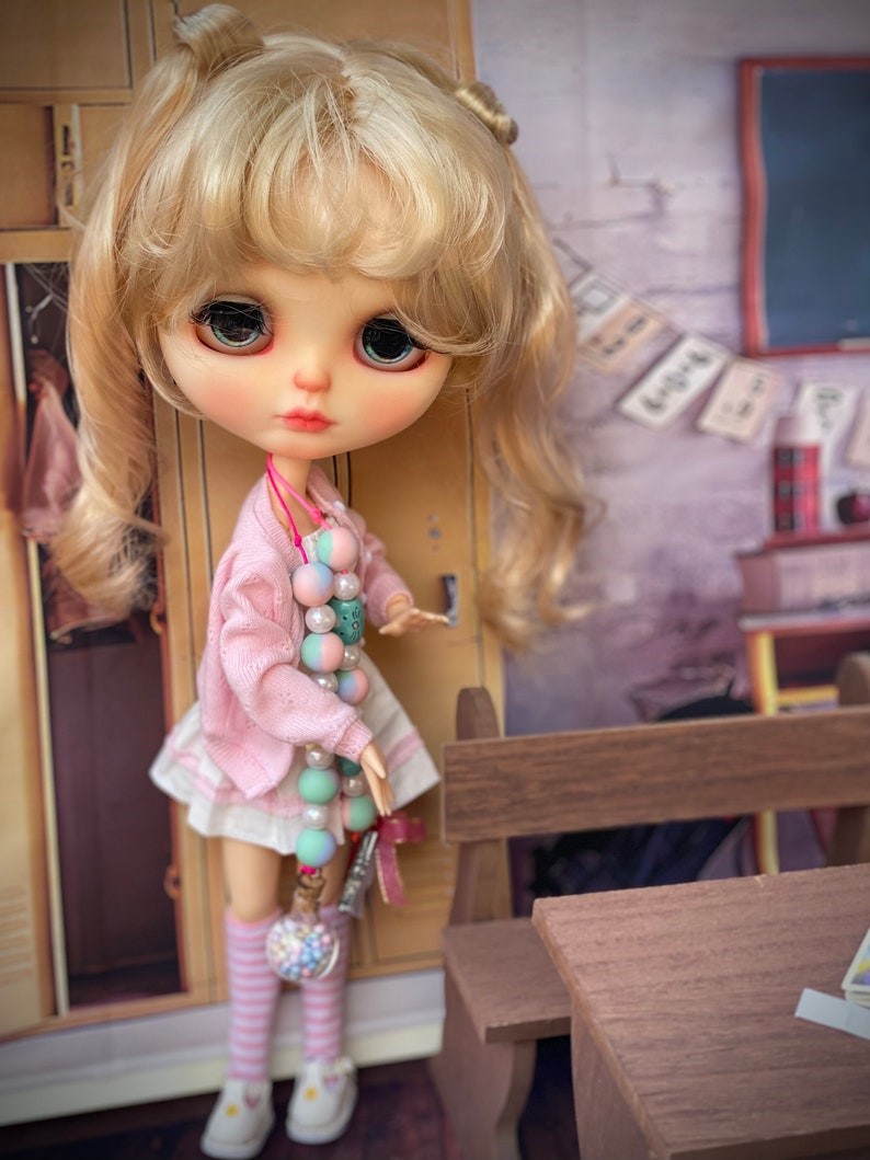 Lyra – Custom Blythe Doll One-Of-A-Kind OOAK Custom OOAK Blythe Doll