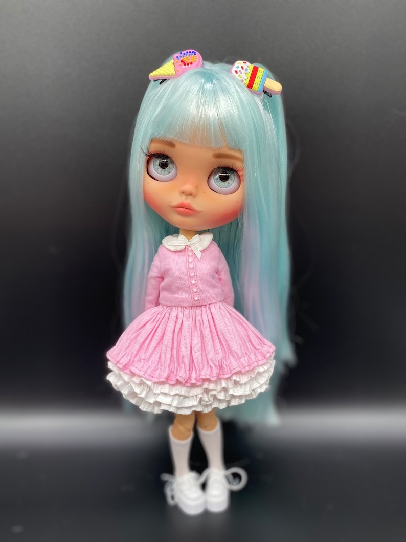 Natalie – Custom Blythe Doll One-Of-A-Kind OOAK Custom OOAK Blythe Doll