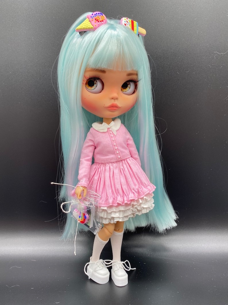 Natalie – Custom Blythe Doll One-Of-A-Kind OOAK Custom OOAK Blythe Doll