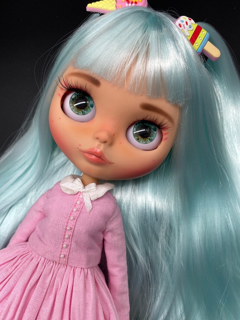 Natalie – Custom Blythe Doll One-Of-A-Kind OOAK Custom OOAK Blythe Doll