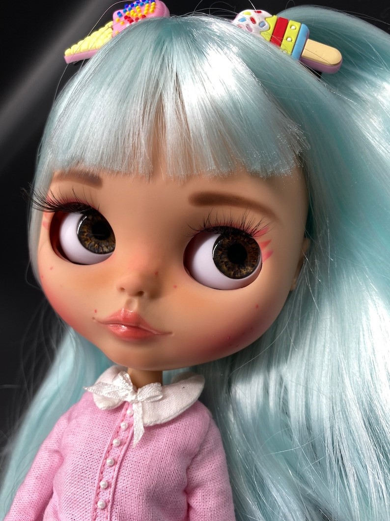 Natalie – Custom Blythe Doll One-Of-A-Kind OOAK Custom OOAK Blythe Doll