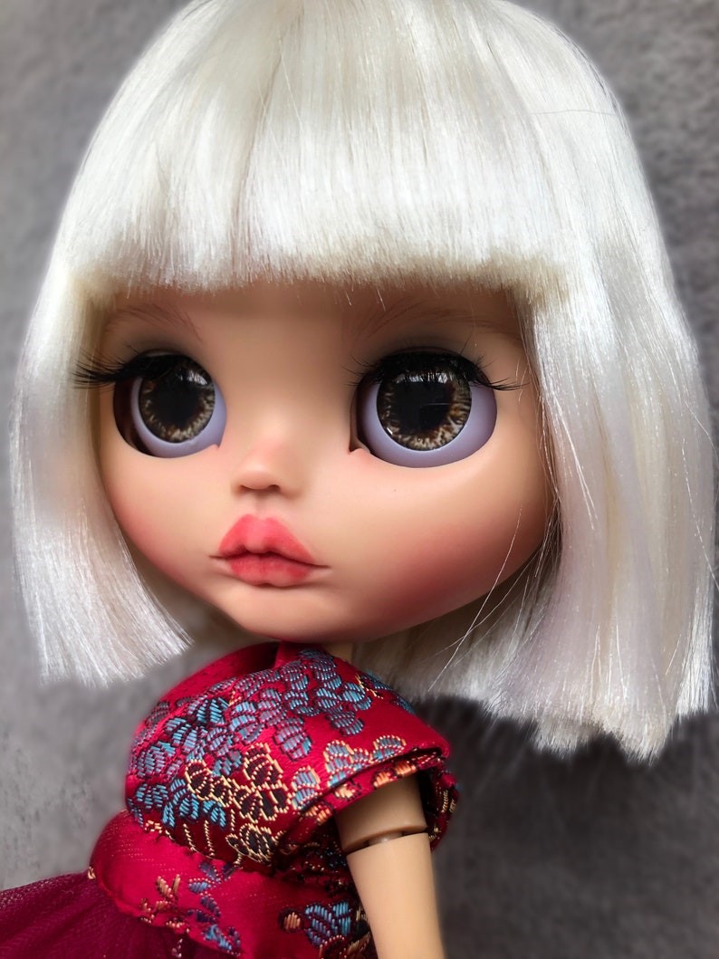 Raven – Custom Blythe Doll One-Of-A-Kind OOAK Custom OOAK Blythe Doll