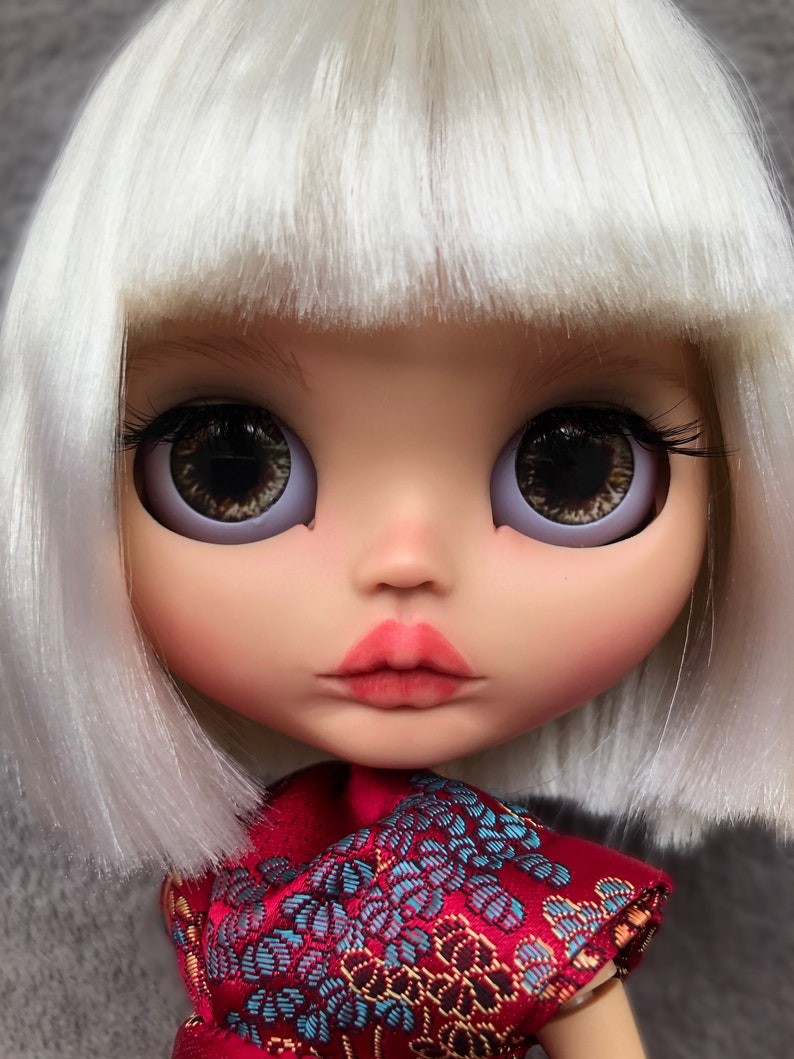 Raven – Custom Blythe Doll One-Of-A-Kind OOAK Custom OOAK Blythe Doll