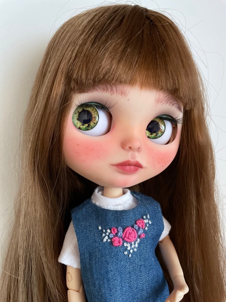 Valentina – Custom Blythe Doll One-Of-A-Kind OOAK Custom OOAK Blythe Doll