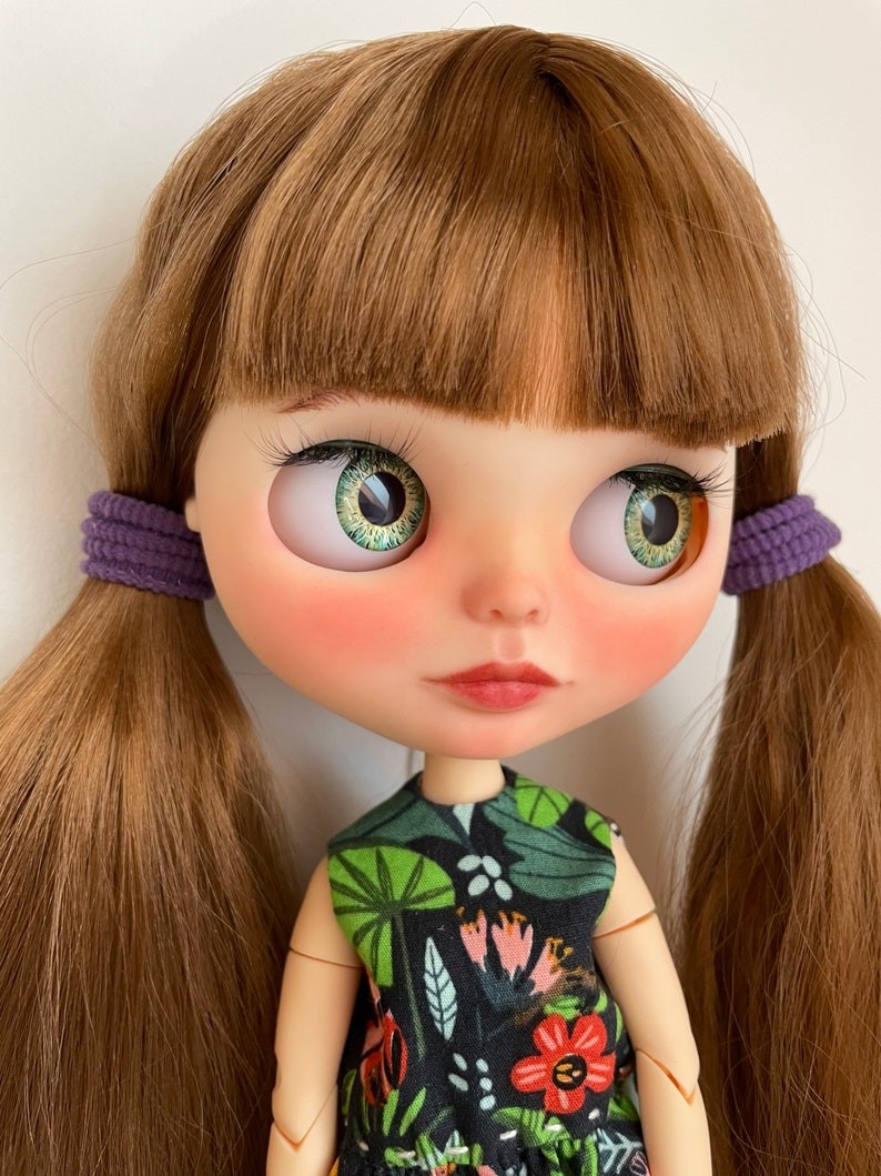 Valentina – Custom Blythe Doll One-Of-A-Kind OOAK Custom OOAK Blythe Doll