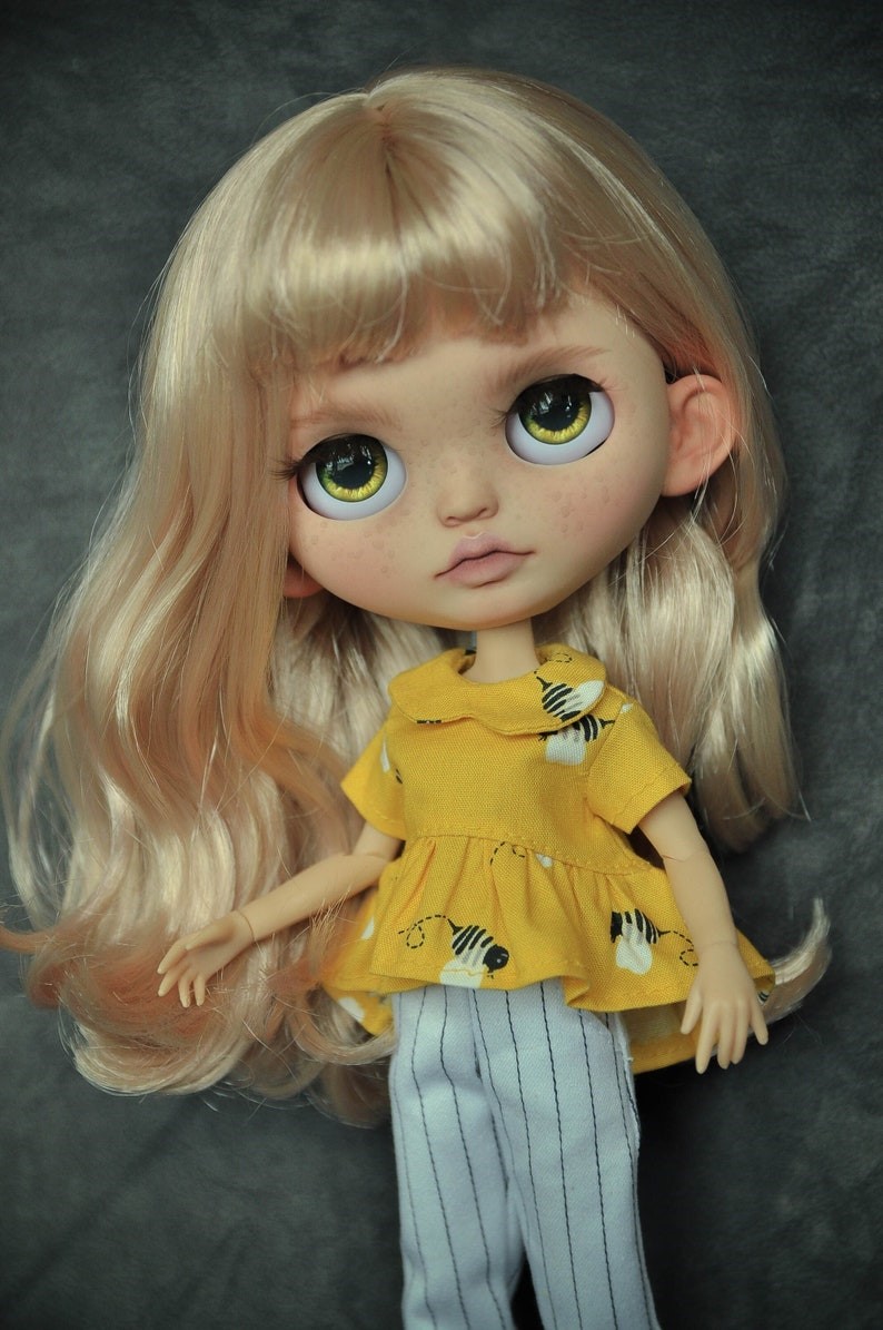 Alma – Custom Blythe Doll One-Of-A-Kind OOAK Custom OOAK Blythe Doll
