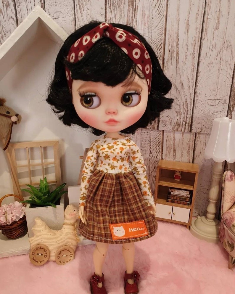 Amber – Custom Blythe Doll One-Of-A-Kind OOAK Custom OOAK Blythe Doll