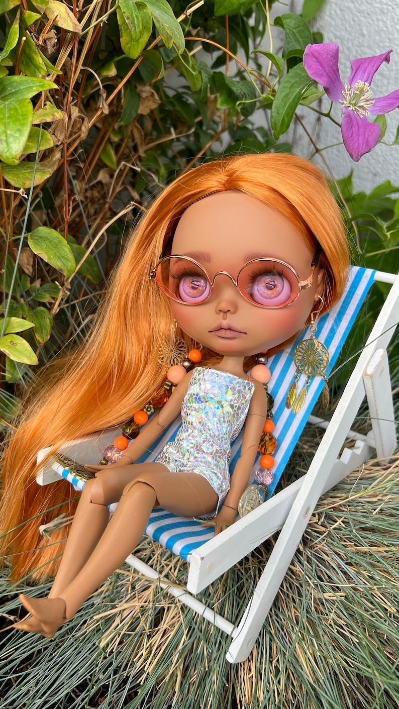 Aurelia – Custom Blythe Doll One-Of-A-Kind OOAK Custom OOAK Blythe Doll