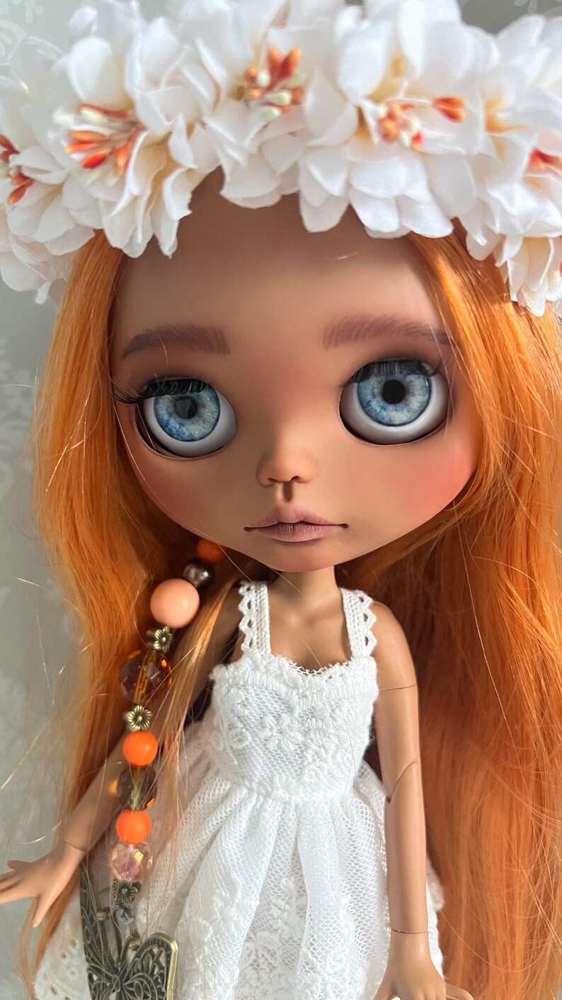 Aurelia – Custom Blythe Doll One-Of-A-Kind OOAK Custom OOAK Blythe Doll