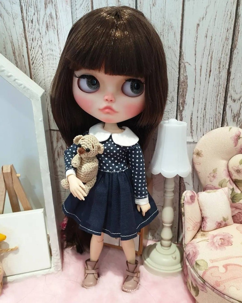 Aviana – Custom Blythe Doll One-Of-A-Kind OOAK Custom OOAK Blythe Doll