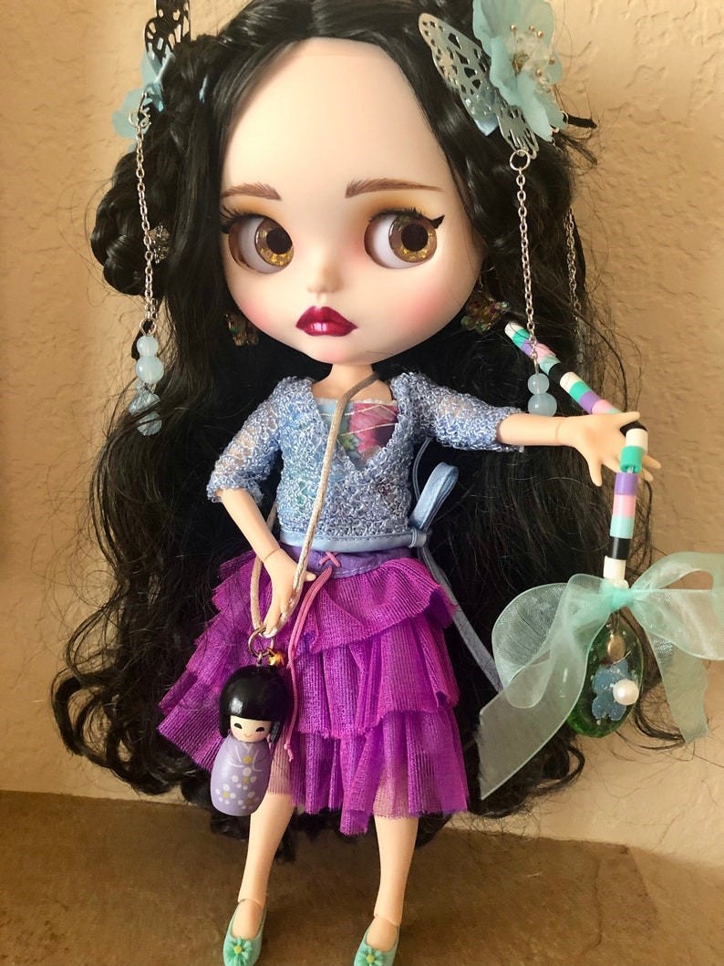 Bonnie – Custom Blythe Doll One-Of-A-Kind OOAK Custom OOAK Blythe Doll