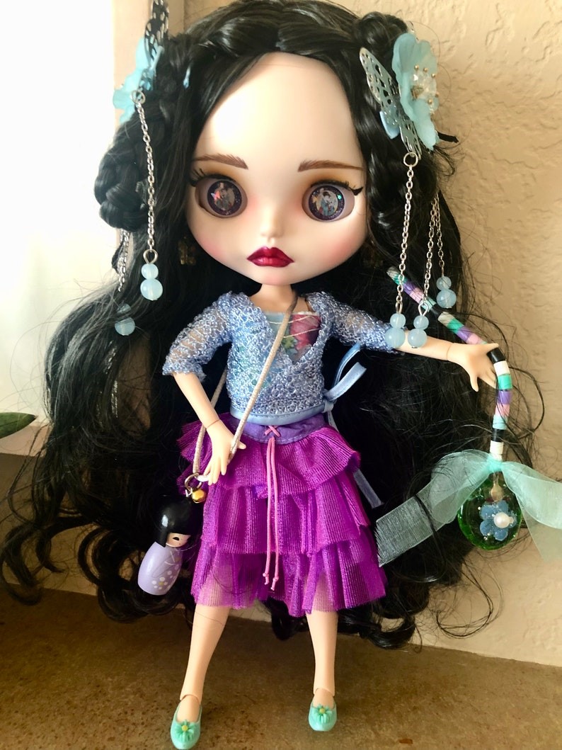 Bonnie – Custom Blythe Doll One-Of-A-Kind OOAK Custom OOAK Blythe Doll