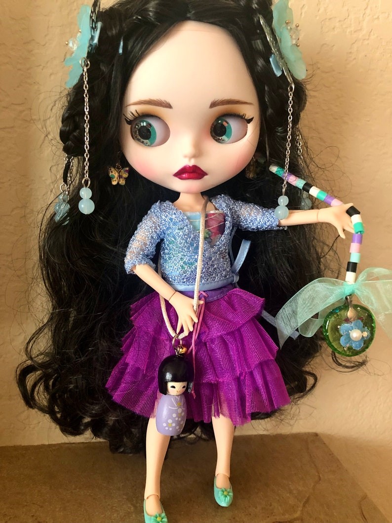 Bonnie – Custom Blythe Doll One-Of-A-Kind OOAK Custom OOAK Blythe Doll