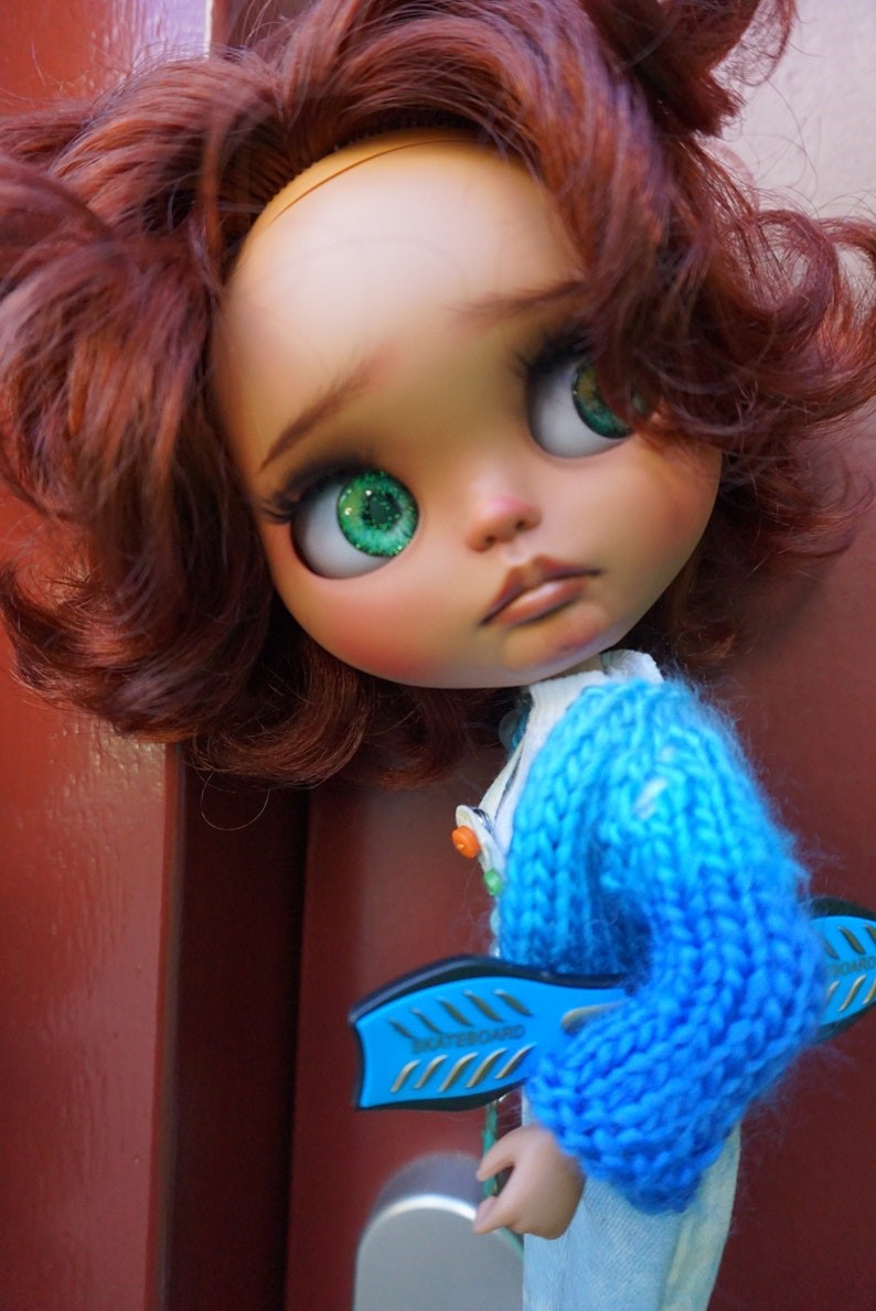Emly – Custom Blythe Bambola unica nel suo genere OOAK Custom OOAK Blythe Bambola