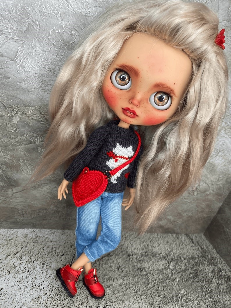 Imani – Custom Blythe Doll One-Of-A-Kind OOAK Custom OOAK Blythe Doll