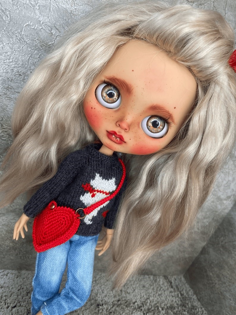 Imani – Custom Blythe Doll One-Of-A-Kind OOAK Custom OOAK Blythe Doll