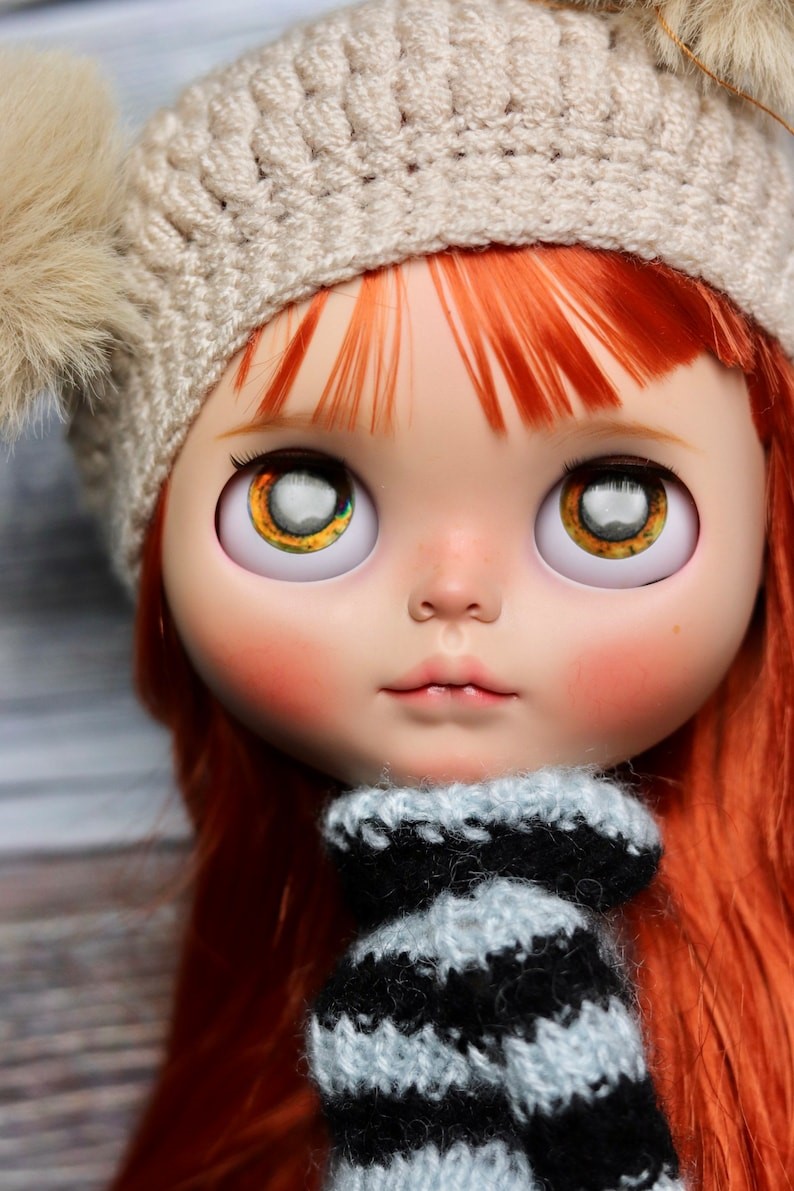 Kora – Custom Blythe Doll One-Of-A-Kind OOAK Custom OOAK Blythe Doll