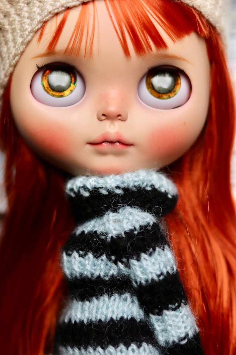 Kora – Custom Blythe Doll One-Of-A-Kind OOAK Custom OOAK Blythe Doll